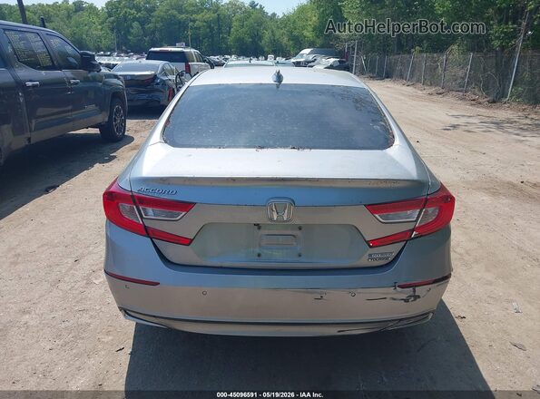 1HGCV3F95LA007922 2020 HONDA ACCORD HYBRID Серебряный 