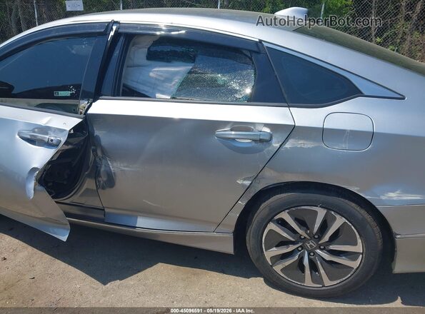 1HGCV3F95LA007922 2020 HONDA ACCORD HYBRID Серебряный 