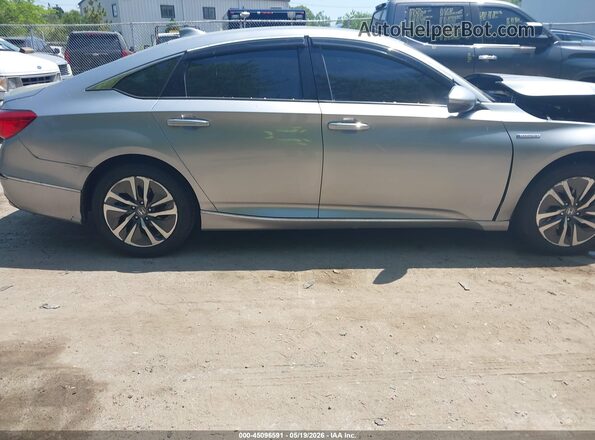 1HGCV3F95LA007922 2020 HONDA ACCORD HYBRID Серебряный 