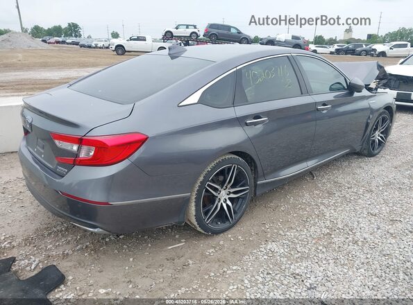 1HGCV3F95MA004472 2021 HONDA ACCORD Gray Հետևի աջ
