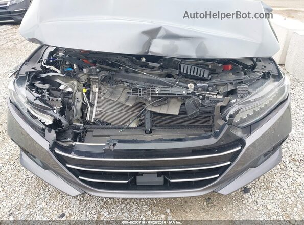 1HGCV3F95MA004472 2021 HONDA ACCORD Gray Դիմացի տեսք