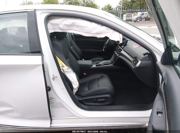 1HGCV3F96KA008950 2019 HONDA ACCORD White წინა სალონის ხედი
