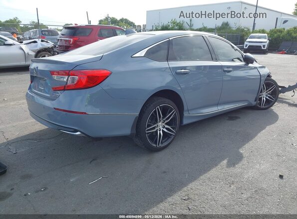 1HGCV3F96NA006779 2022 HONDA ACCORD Gray Rear right