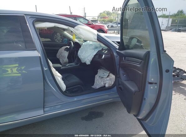 1HGCV3F96NA006779 2022 HONDA ACCORD Gray Front interior view