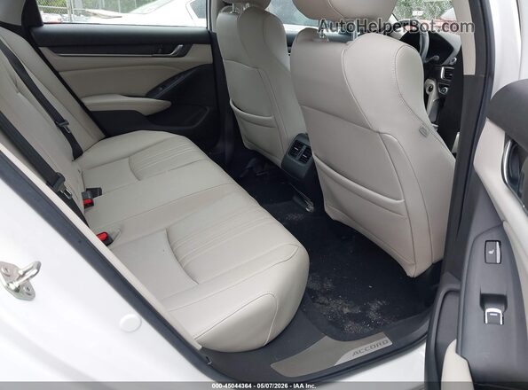 1HGCV3F97KA002719 2019 HONDA ACCORD HYBRID White Вид наклейки з VIN-кодом