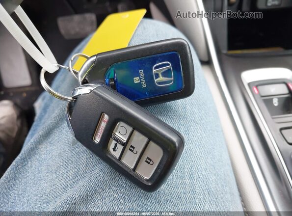 1HGCV3F97KA002719 2019 HONDA ACCORD HYBRID White Вид панелі приладів