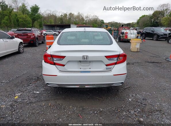 1HGCV3F97KA002719 2019 HONDA ACCORD HYBRID White 