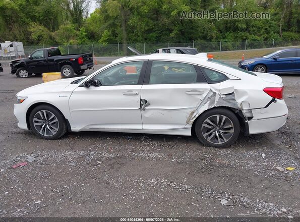 1HGCV3F97KA002719 2019 HONDA ACCORD HYBRID White Панорамний вид салону 360°
