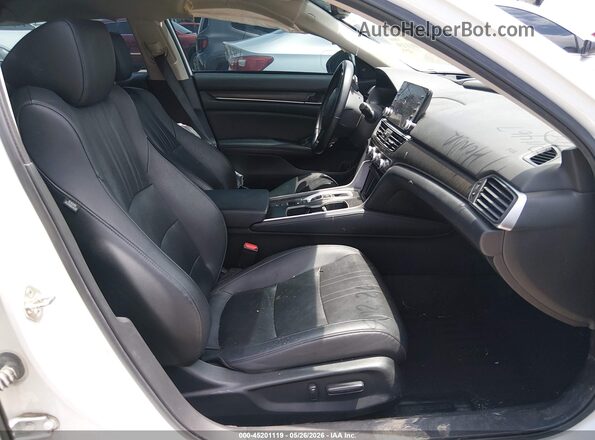 1HGCV3F97KA011467 2019 HONDA ACCORD White Front interior view