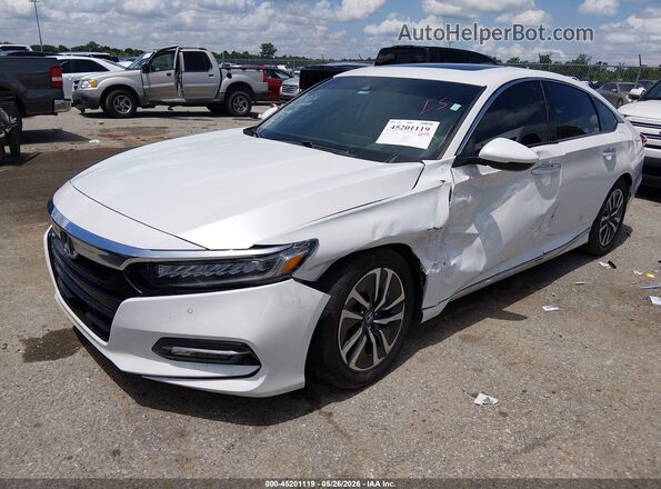 1HGCV3F97KA011467 2019 HONDA ACCORD White Front left