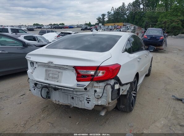 1HGCV3F97NA036745 2022 HONDA ACCORD HYBRID White უკანა მარჯვენა