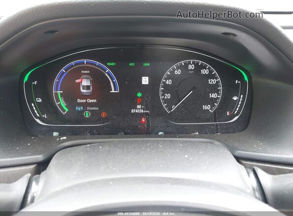 1HGCV3F98KA010795 2019 HONDA ACCORD Dark Blue Vista de los asientos traseros