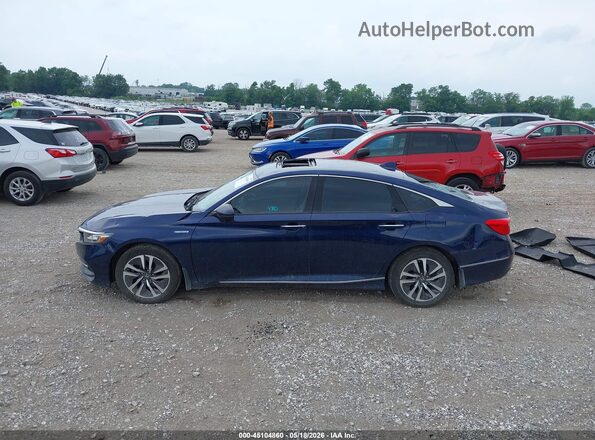 1HGCV3F98KA010795 2019 HONDA ACCORD Dark Blue Vista interior de 360 grados