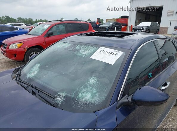 1HGCV3F98KA010795 2019 HONDA ACCORD Dark Blue 