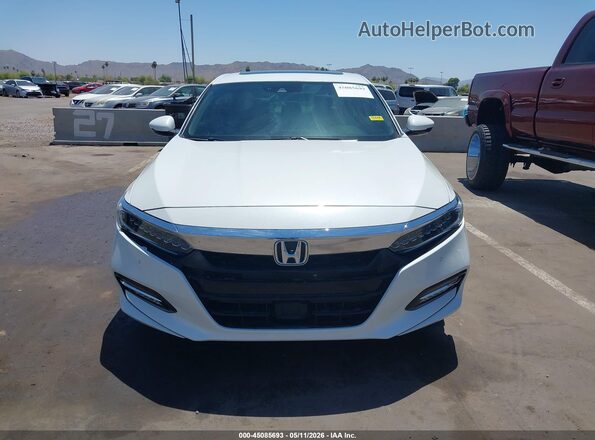 1HGCV3F9XKA006182 2019 HONDA ACCORD HYBRID White 
