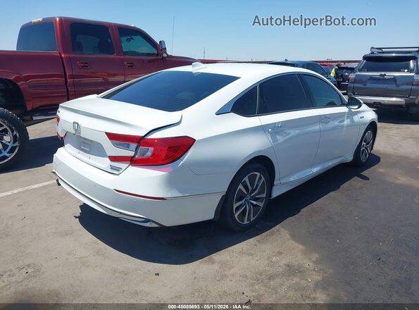 1HGCV3F9XKA006182 2019 HONDA ACCORD HYBRID White 