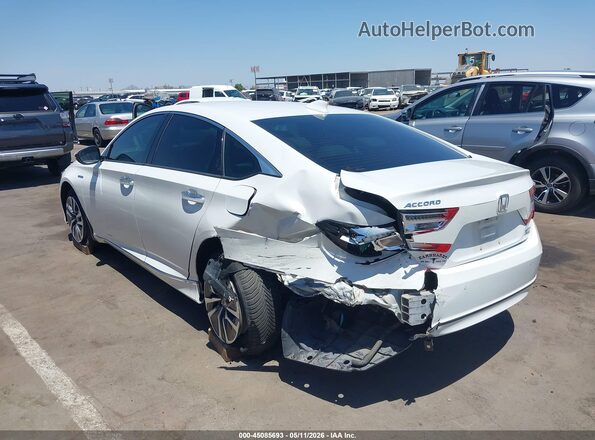 1HGCV3F9XKA006182 2019 HONDA ACCORD HYBRID White 