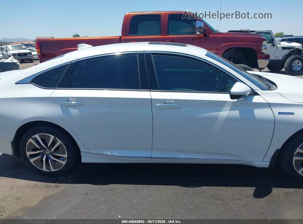 1HGCV3F9XKA006182 2019 HONDA ACCORD HYBRID White 