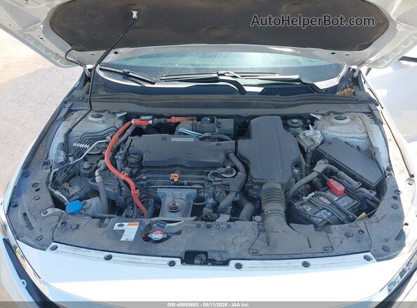 1HGCV3F9XKA006182 2019 HONDA ACCORD HYBRID White 