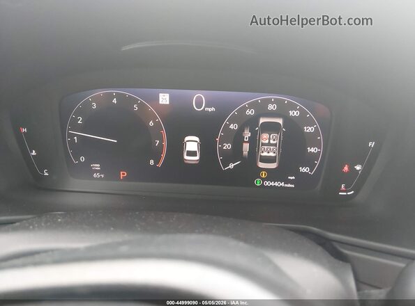1HGCY1F20SA042834 2025 HONDA ACCORD Silver Widok tylnych siedzeń
