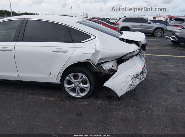 1HGCY1F20SA055633 2025 HONDA ACCORD White წინა ხედი