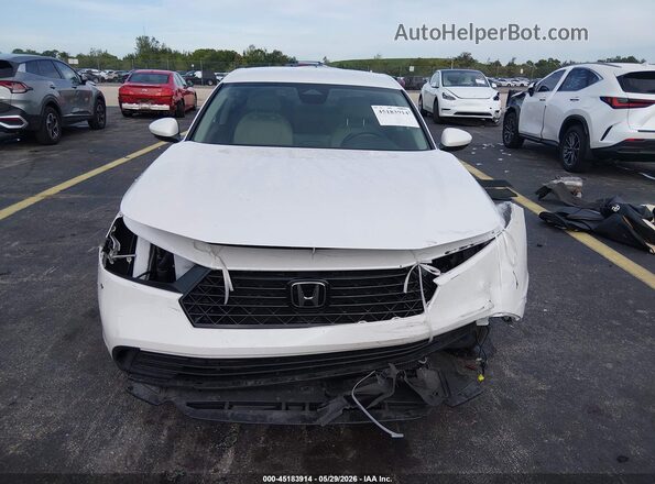 1HGCY1F20SA055633 2025 HONDA ACCORD White ხელსაწყოთა პანელის ხედი