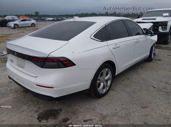 1HGCY1F21SA009079 2025 HONDA ACCORD White Задня права чверть