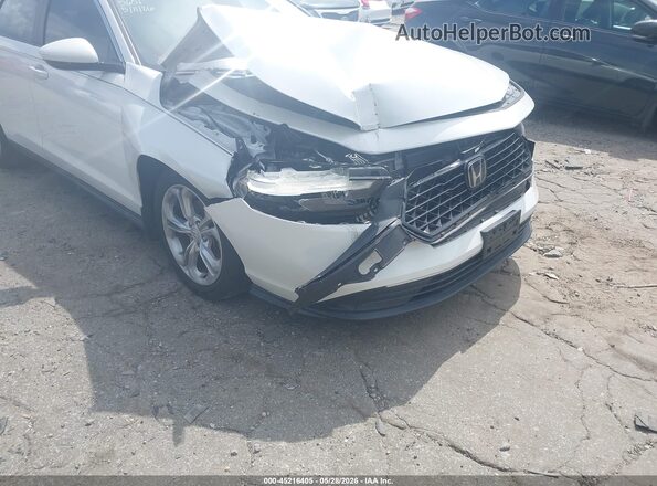 1HGCY1F22PA035651 2023 HONDA ACCORD White Դիմացի տեսք