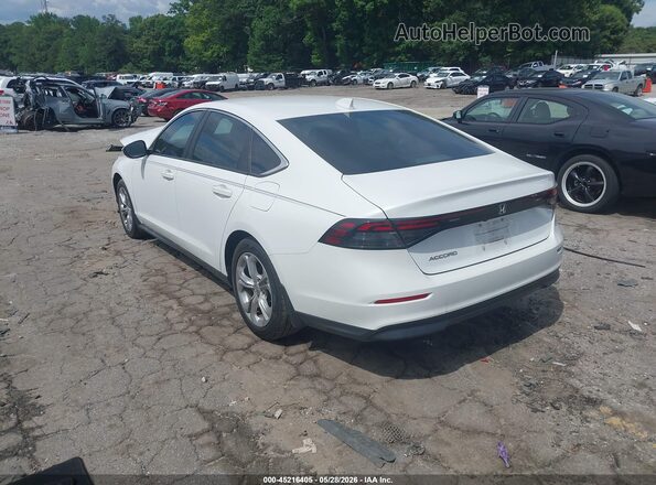 1HGCY1F22PA035651 2023 HONDA ACCORD White Հետևի ձախ