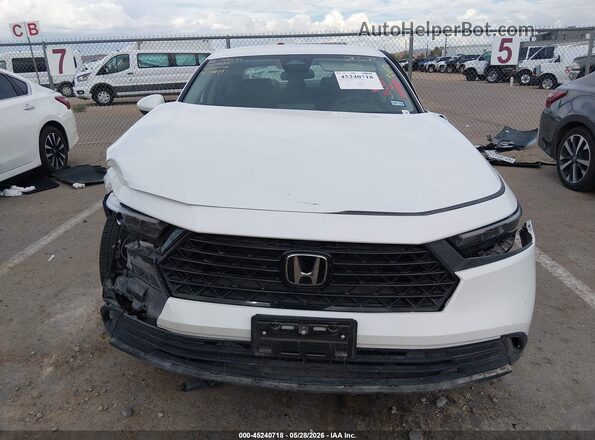 1HGCY1F22PA054703 2023 HONDA ACCORD White Instrument cluster view