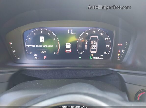 1HGCY1F23PA053012 2023 HONDA ACCORD Black Widok tylnych siedzeń