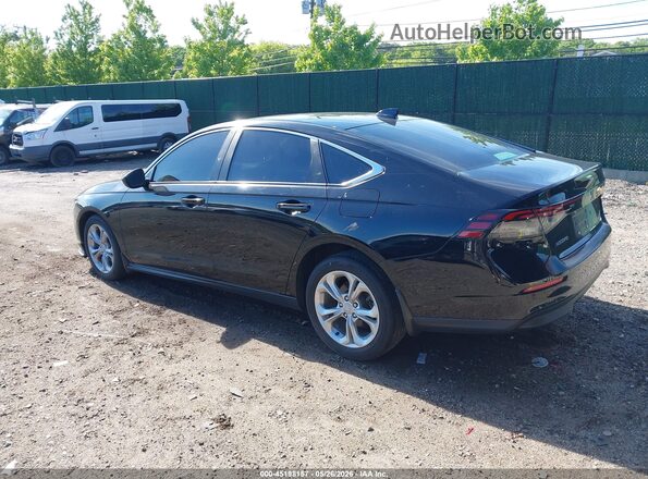 1HGCY1F23PA053012 2023 HONDA ACCORD Black Tył lewy