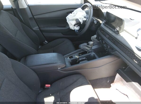 1HGCY1F23RA054096 2024 HONDA ACCORD Black წინა სალონის ხედი