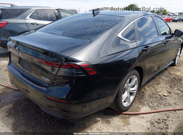 1HGCY1F24PA017474 2023 HONDA ACCORD Black Tył prawy