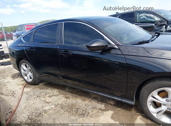 1HGCY1F24PA017474 2023 HONDA ACCORD Black Widok wnętrza z tyłu