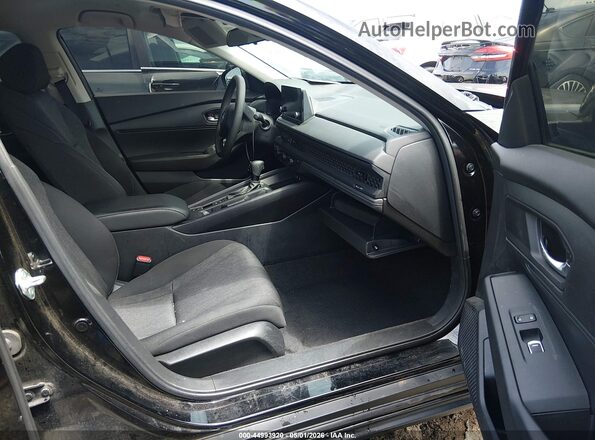 1HGCY1F24PA017474 2023 HONDA ACCORD Black Widok wnętrza z przodu