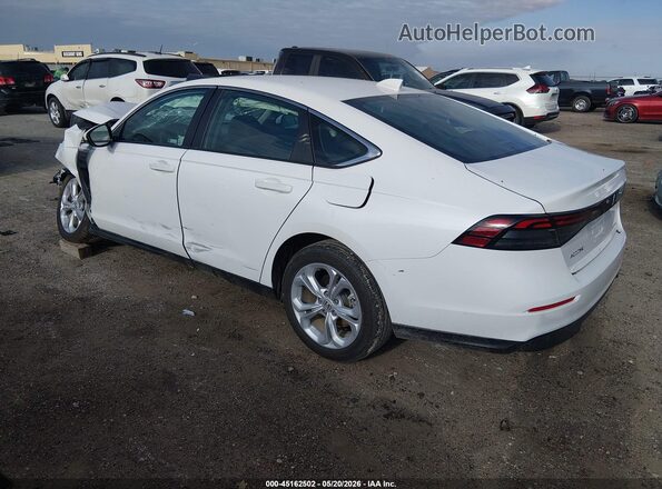 1HGCY1F24SA059023 2025 HONDA ACCORD Белый Задняя левая четверть