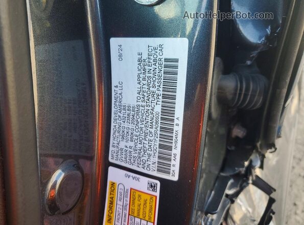 1HGCY1F25RA086600 2024 HONDA ACCORD Gray 