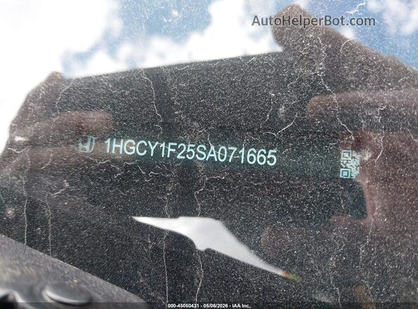 1HGCY1F25SA071665 2025 HONDA ACCORD Blue 
