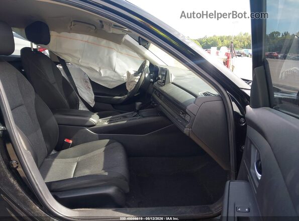 1HGCY1F26PA001180 2023 HONDA ACCORD Black წინა სალონის ხედი