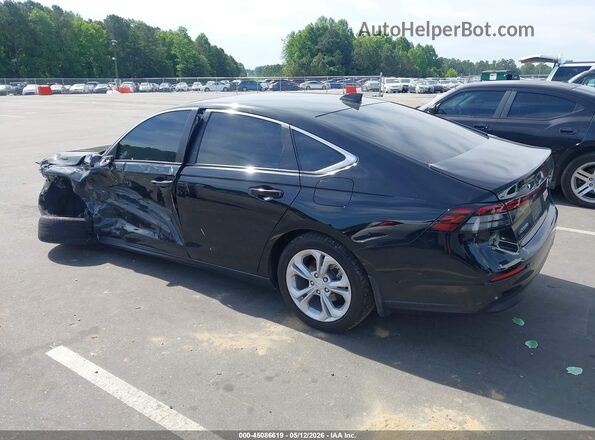 1HGCY1F26PA001180 2023 HONDA ACCORD Black უკანა მარცხენა