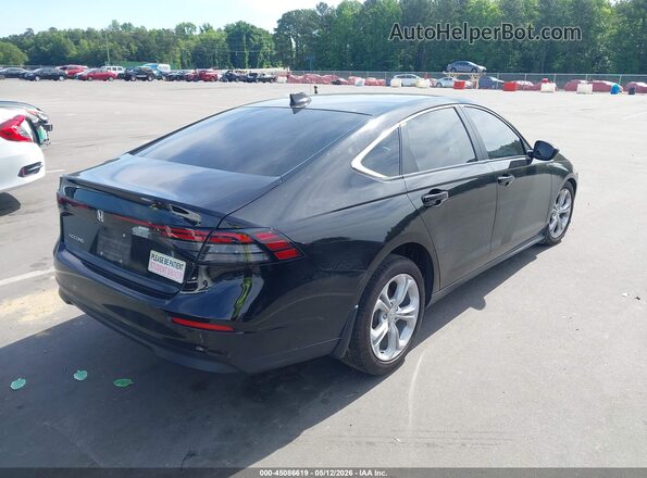 1HGCY1F26PA001180 2023 HONDA ACCORD Black უკანა მარჯვენა