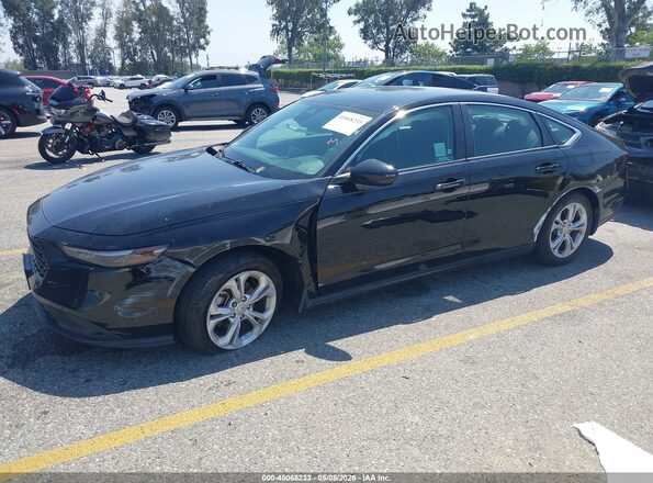 1HGCY1F26RA010965 2024 HONDA ACCORD Black Передня ліва чверть