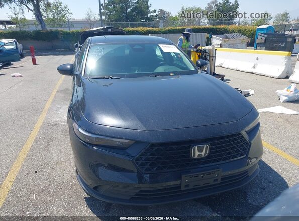 1HGCY1F26RA010965 2024 HONDA ACCORD Black Вид щитка приладів