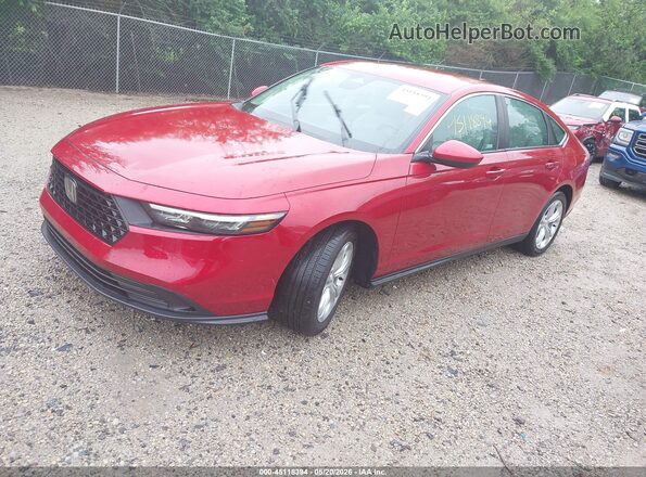 1HGCY1F27PA027643 2023 HONDA ACCORD Red Przód lewy