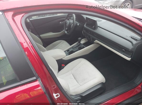 1HGCY1F27PA027643 2023 HONDA ACCORD Red Widok wnętrza z przodu