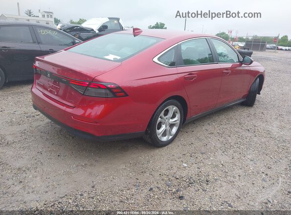 1HGCY1F27PA027643 2023 HONDA ACCORD Red Tył prawy