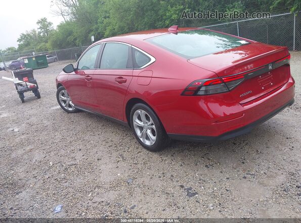 1HGCY1F27PA027643 2023 HONDA ACCORD Red Tył lewy