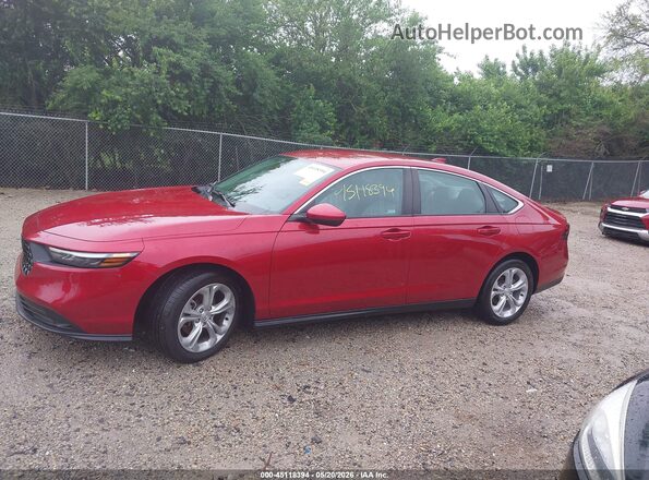 1HGCY1F27PA027643 2023 HONDA ACCORD Red Widok wnętrza 360 stopni