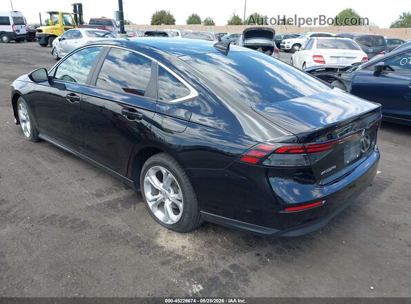 1HGCY1F28SA041219 2025 HONDA ACCORD Черный Задняя левая четверть